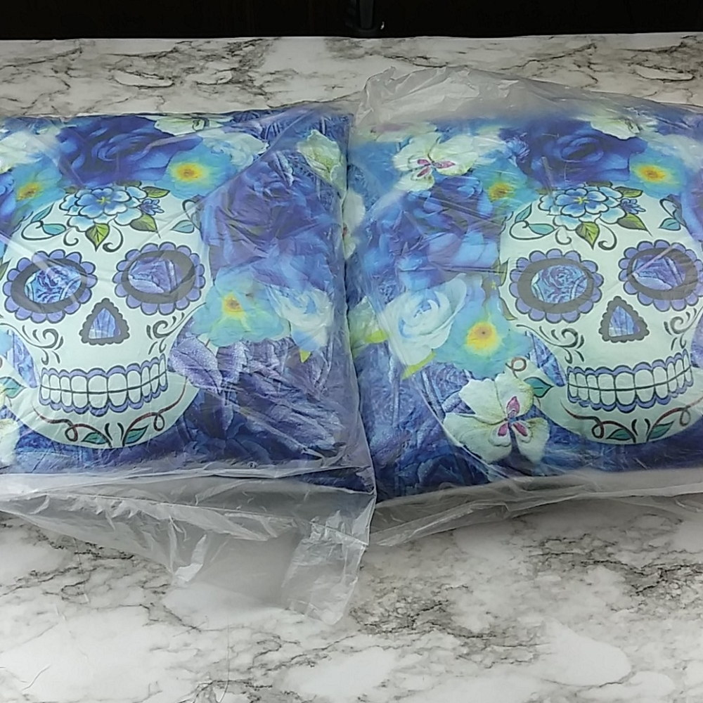 Skull Throw Pillows
